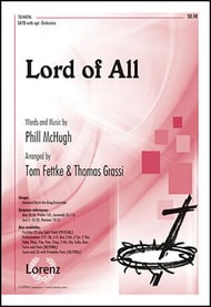 Lord of All SATB choral sheet music cover Thumbnail